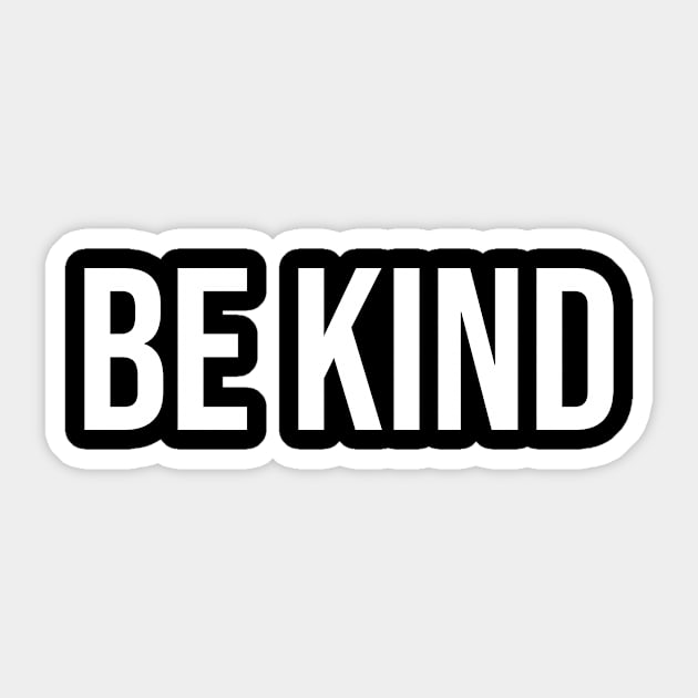 Be Kind Sticker by SkelBunny